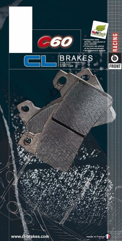 Suzuki Dl 800 V-Strom [CL BRAKES] - Racing gesinterde metalen remblokken - 2384C60