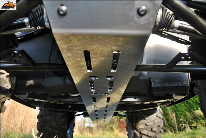Can Am Outlander L MAX 570 EFI XMR [2016] - Centrale beschermplaat - Aluminium 6 mm Can-Am Outlander Max 500L
