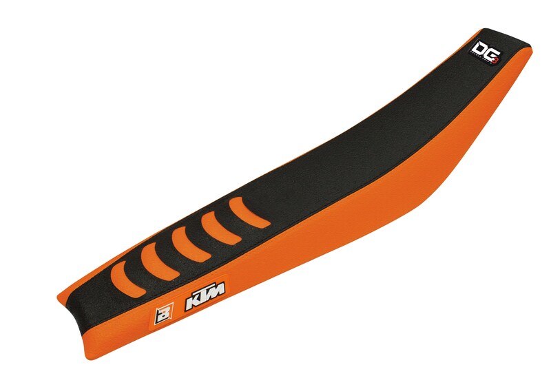 Ktm Sx 200 [BLACKBIRD] - Zadelhoes Blackbird Double Grip 3 zwart/oranje KTM