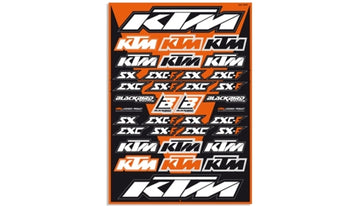 KTM ER 600 LC4 [BLACKBIRD] - Universal-Aufkleber-Kit
