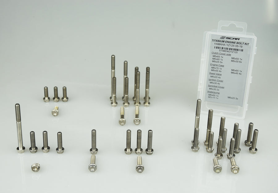 FANTIC XX 250 [2022-2026] - Motorschroefset titanium 43 schroeven