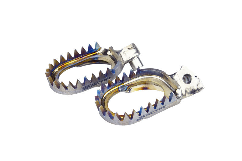 Yamaha Ténéré 700 [SCAR] - self-cleaning titanium footrests