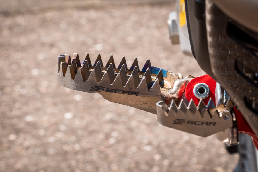 KTM 350 EXC-F SIX Days [2017-2023] - Titanium voetsteungrijper