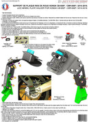 Honda CB 650 F ABS RC75 [2014-2016] - NUMMERHOUDER TOEGANG DESIGN HONDA CB650F