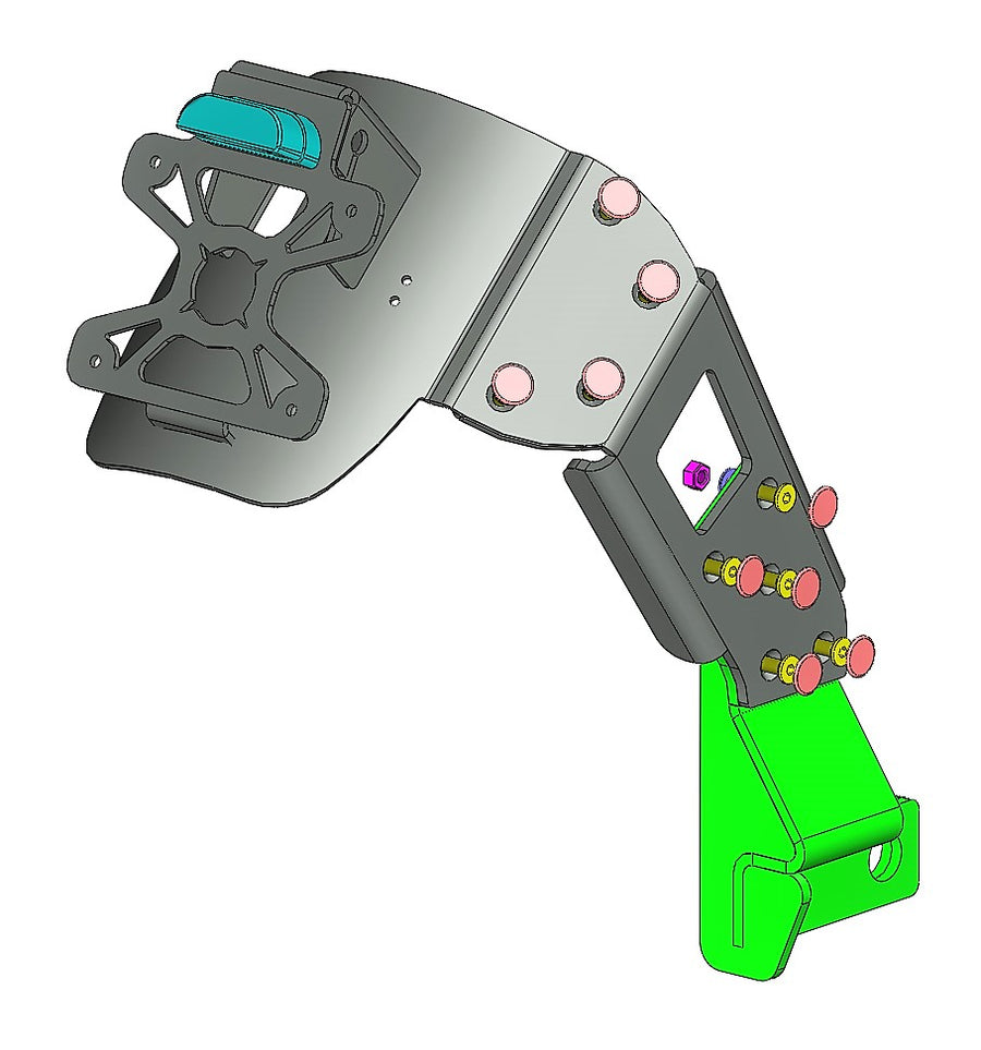 Honda CB 650 F RC75 [2014-2016] - NUMMERNHALTER ACCESS DESIGN HONDA CB650F