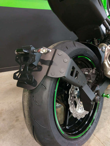 Kawasaki Z Electric [ACCESS DESIGN] - Kennzeichenhalter auf Radhöhe schwarz Kawasaki Z900