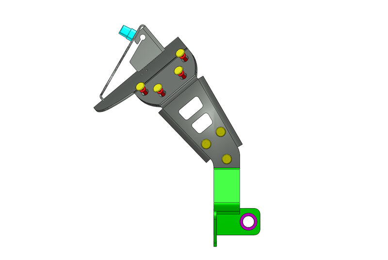 Kawasaki Z 900 [ACCESS DESIGN] - Kennzeichenhalter auf Radhöhe schwarz Kawasaki Z900