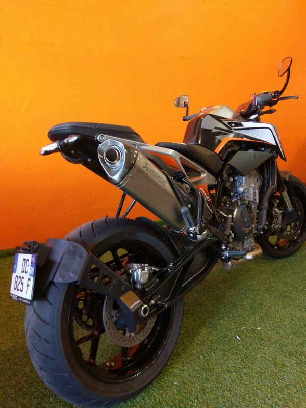 Ktm Duke 790 [ACCESS DESIGN] - Kennzeichenhalter auf Radhöhe schwarz KTM Duke 790/890