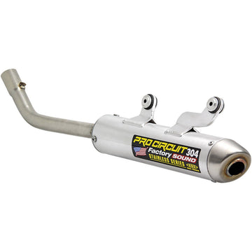 HUSQVARNA TE 300 [2014-2015] - 2-Takter-Schalldämpfer 304 PRO CIRCUIT, gebürstetes Aluminium KTM EXC/SX250