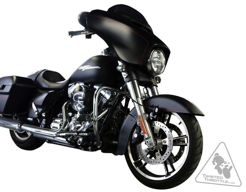 Harley Davidson Sportster 883 Iron Xl 883 N [DENALI] - Beleuchtungs-Halterung Kotflügel Harley Davidson