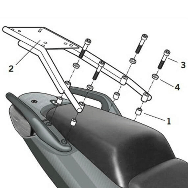 Honda Cbf 1000 [SHAD] - Top Master montageset - Honda
