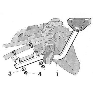 Suzuki Gsf 1200 [SHAD] - Top Master montageset - Suzuki