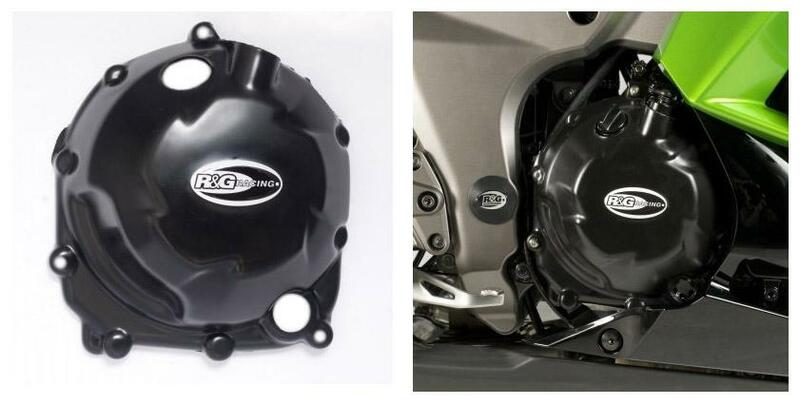 Kawasaki Z 1000 ABS SPECIAL EDITION ZR1000G [2014] - Rechte Kurbelgehäusedeckelschutz Schwarz Kawasaki Z1000/SX