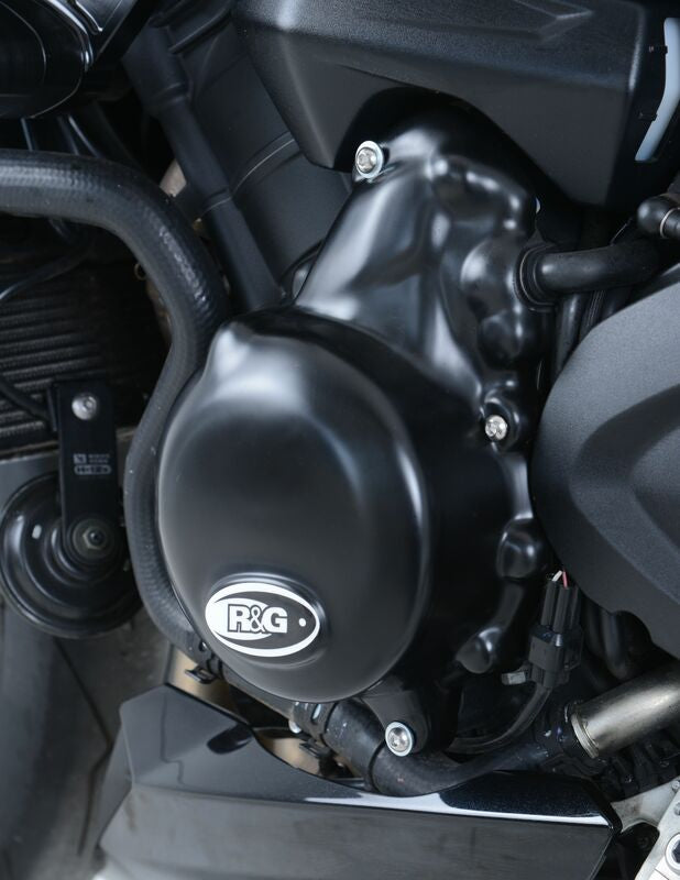 Triumph STREET TRIPLE 660 S ABS A2 [2017-2020] - Left Crankcase Cover Protector Black Triumph