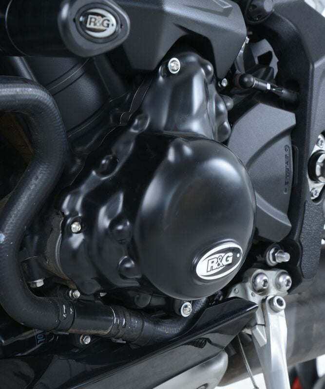 Triumph DAYTONA 675 R ABS [2015-2017] - Left Crankcase Cover Protector Black Triumph