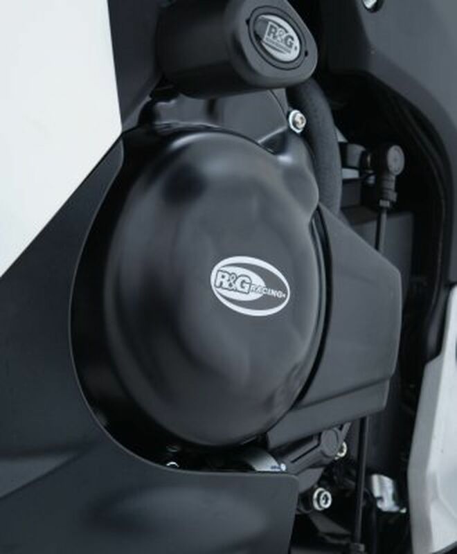 Honda CB 500 F PC45 [2013-2015] - Motorgehäusedeckelschutz-Set Schwarz Honda CB500F/CBR500R