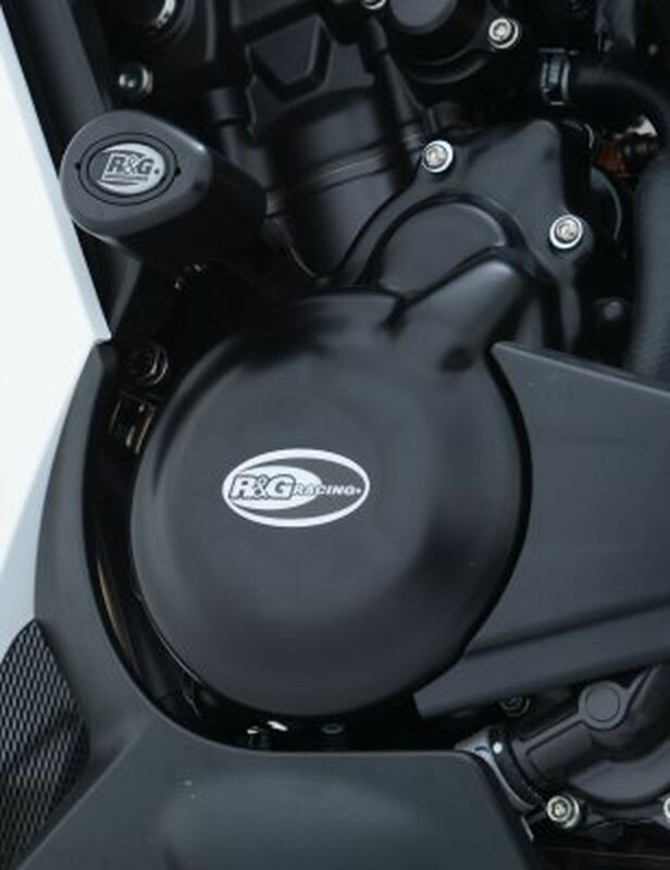 Honda CB 500 F PC45 [2013-2015] - Motorgehäusedeckelschutz-Set Schwarz Honda CB500F/CBR500R