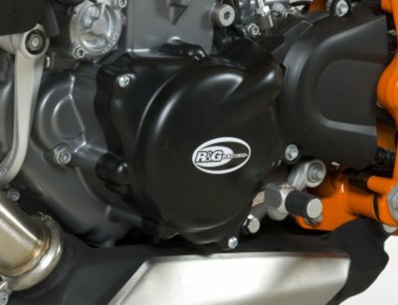 Husqvarna 701 SUPERMOTO [2016-2024] - Linker Kurbelgehäusedeckelschutz Schwarz KTM/Husqvarna