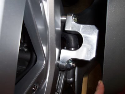 Suzuki SV 650 S [2003-2012] - Aero crashbeschermers (achterbruglager) Zwart Suzuki SV650 Full Faired