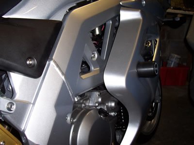 Suzuki SV 650 S [2003-2012] - Aero crashbeschermers (achterbruglager) Zwart Suzuki SV650 Full Faired