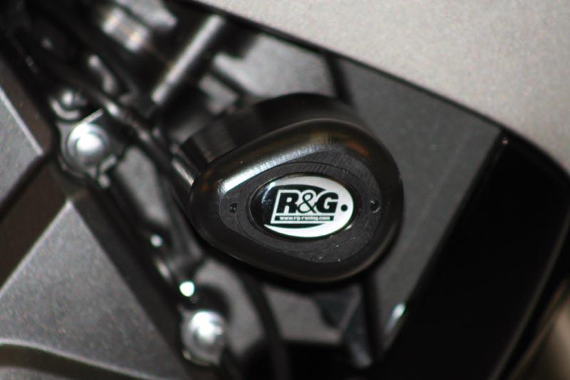 Honda CBR 600 RR PC40 [2007-2008] - Aero crashbeschermers Zwart Honda CBR600RR