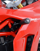 Ducati SuperSport S [2017-2024] - Aero crashpads zwart met gatafdekking Ducati Supersport
