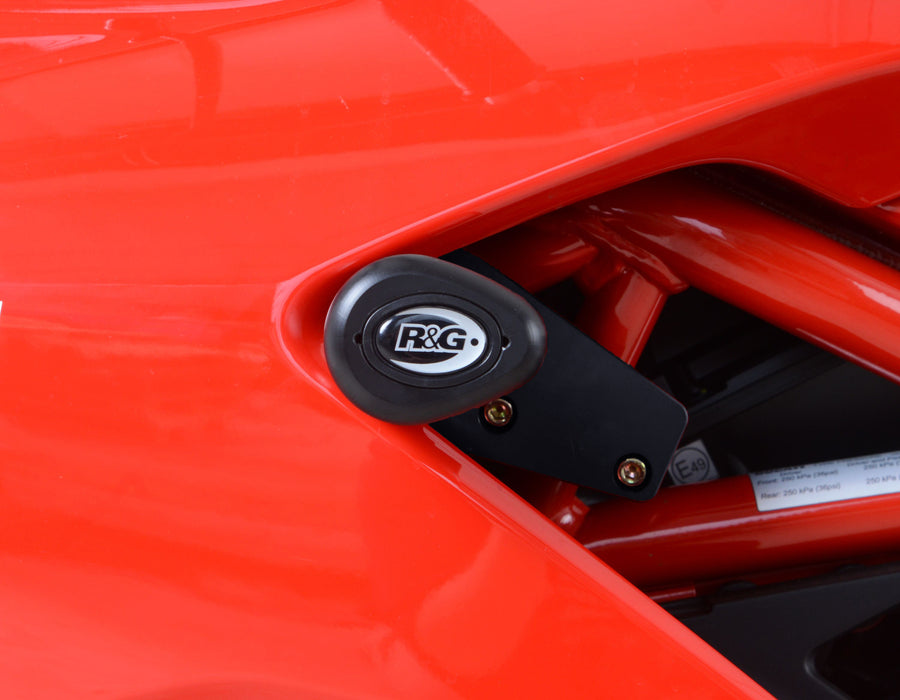 Ducati SuperSport S [2017-2024] - Aero crashpads zwart met gatafdekking Ducati Supersport