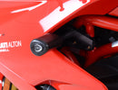 Ducati SuperSport S [2017-2024] - Aero crashpads zwart met gatafdekking Ducati Supersport