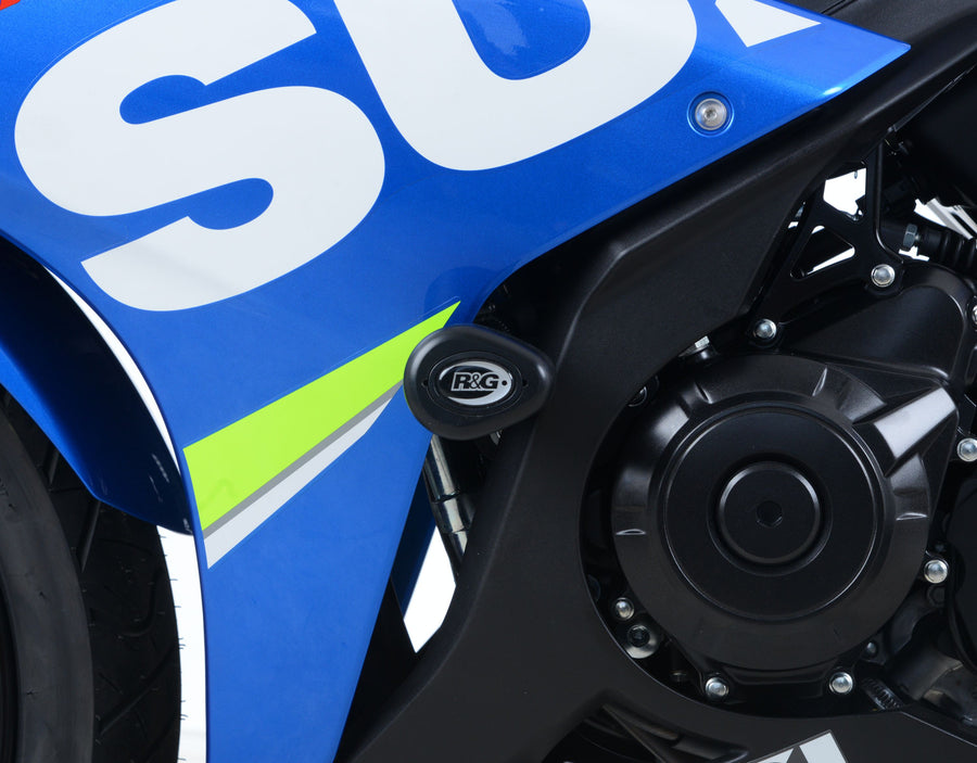 Suzuki GSX 250 R ABS Special Edition [2018-2020] - Aero crash pads black (with hole cover) Suzuki GSX250R