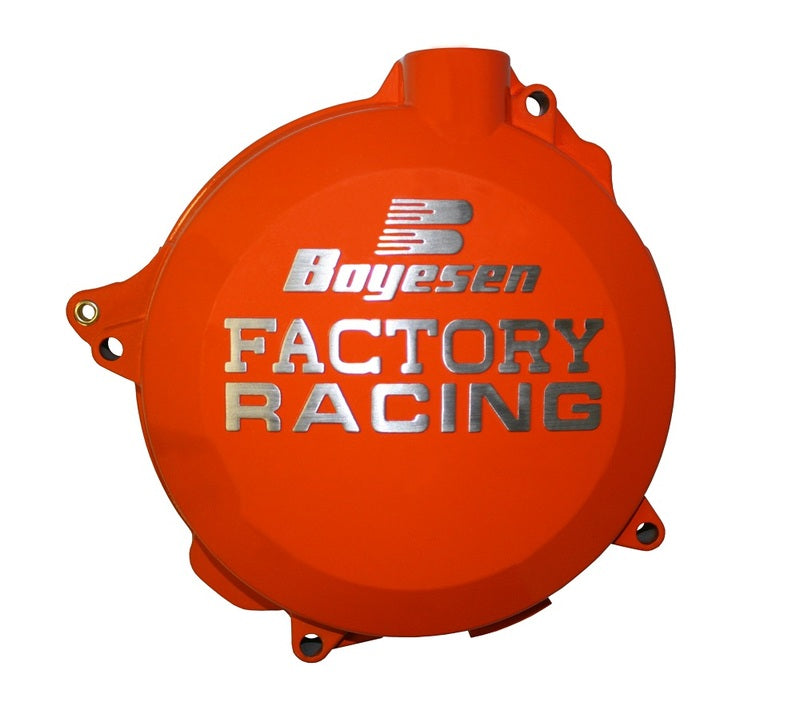 Ktm Sx 200 [BOYESEN] - Factory Racing clutch cover orange KTM EXC125/200