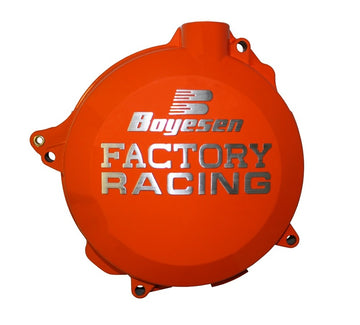Ktm Sx 200 [BOYESEN] - Factory Racing Kupplungsdeckel orange KTM EXC125/200