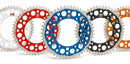 Ktm 690 Smc R [RENTHAL] - TwinColor sprocket aluminum self-cleaning bi-component - 520