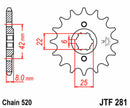 Honda XL 500 R [JT Sprockets] - Motorfietsafval-2