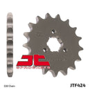 Suzuki GT 550 [JT Sprockets] - Standard steel pinion at the front-1