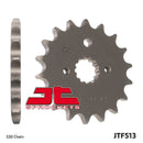 Yamaha SR 500 [JT Sprockets] - Standaard stalen rondsel aan de voorkant-1