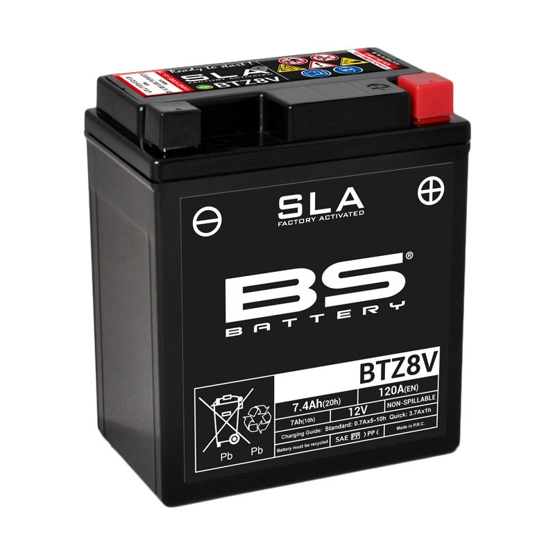 Honda Cl 500 [BS BATTERY] - SLA Maintenance Free Battery Factory Activated - BTZ8V