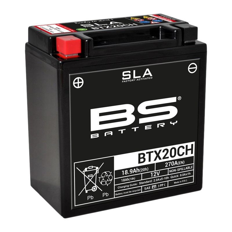 Moto Guzzi Breva [BS BATTERIJ] - SLA Onderhoudsvrije batterij, fabrieksgeactiveerd - BTX20CH