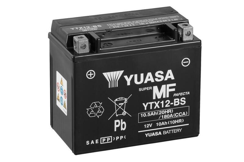 Honda VFR 800 Fi [Yuasa] - Onderhoudsvrije batterij met zuurpakket
