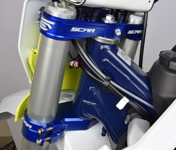 Husqvarna Te 449 A6 [SCAR] - Vorkklem OE Offset Blauw