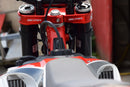 Beta RR 125 [SCAR] - Triple clamp OE offset red Beta RR-3