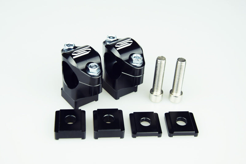 Ktm Adventure 1090 [SCAR] - Handlebar clamps Ø28.6mm +35 to 50mm OE triple clamp