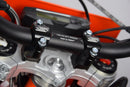 Ktm Adventure 1090 [SCAR] - Handlebar clamps Ø28.6mm +35 to 50mm OE triple clamp