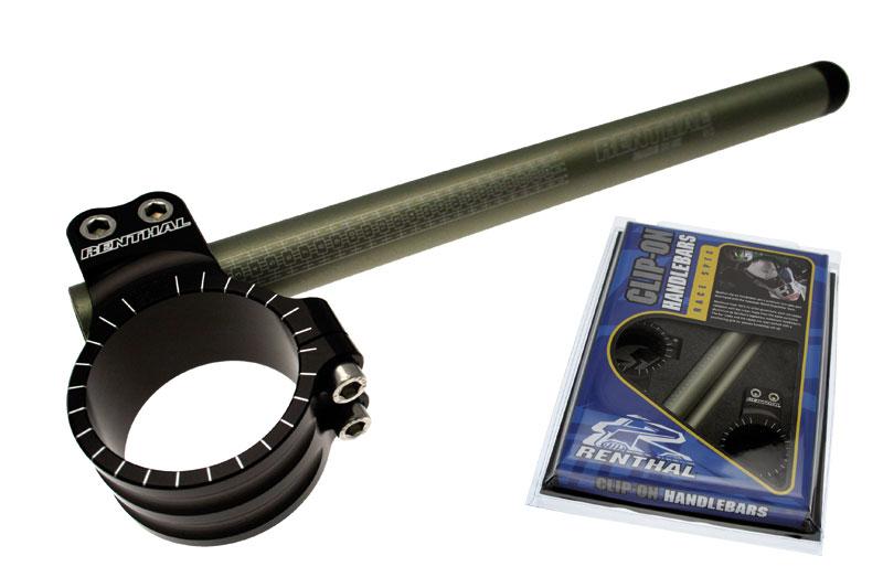 Kawasaki Ninja ZX-7 R (ZX 750 P) [1996-2003] - Original Clip-on Stummellenker Ø52mm Höhe +0mm Versatz +40mm/7° schwarz