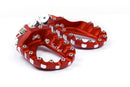 Ktm Sx 200 [S3] - Hard Rock Enduro voetsteunen aluminium rood