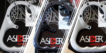 Bmw S 1000 RR ABS 0524 [2012-2014] - Black Edition Tankhandgriff schraubenlos Schwarz BMW S1000R/S1000RR
