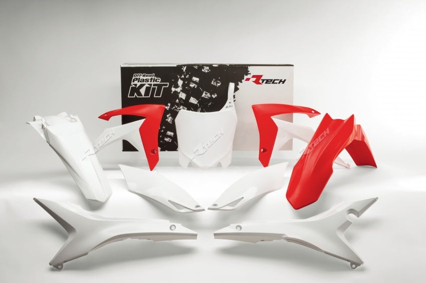 Honda CRF 250 R (ME 10) [2014-2017] - Plastic Kit OEM Color Red/White Honda CRF250/450R