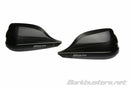 Suzuki GSX 800 S [BARKBUSTERS] - Storm Handguard Set Single Point Clamp Mount-Stuuruiteinde Zwart