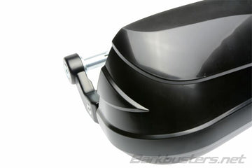 Suzuki GSX 800 S [BARKBUSTERS] - Storm Handguard Set Single Point Clamp Mount-Stuuruiteinde Zwart