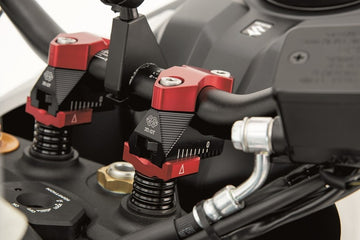Ducati Hypermotard 1100 [GILLES] - 2DGT Adjustable Bar Brackets Black - 0