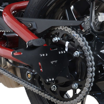 Indian FTR 1200 Rally [2020-2025] - Kennzeichenhalter (seitlich) - kleine Platte - Schwarz Indian FTR 1200